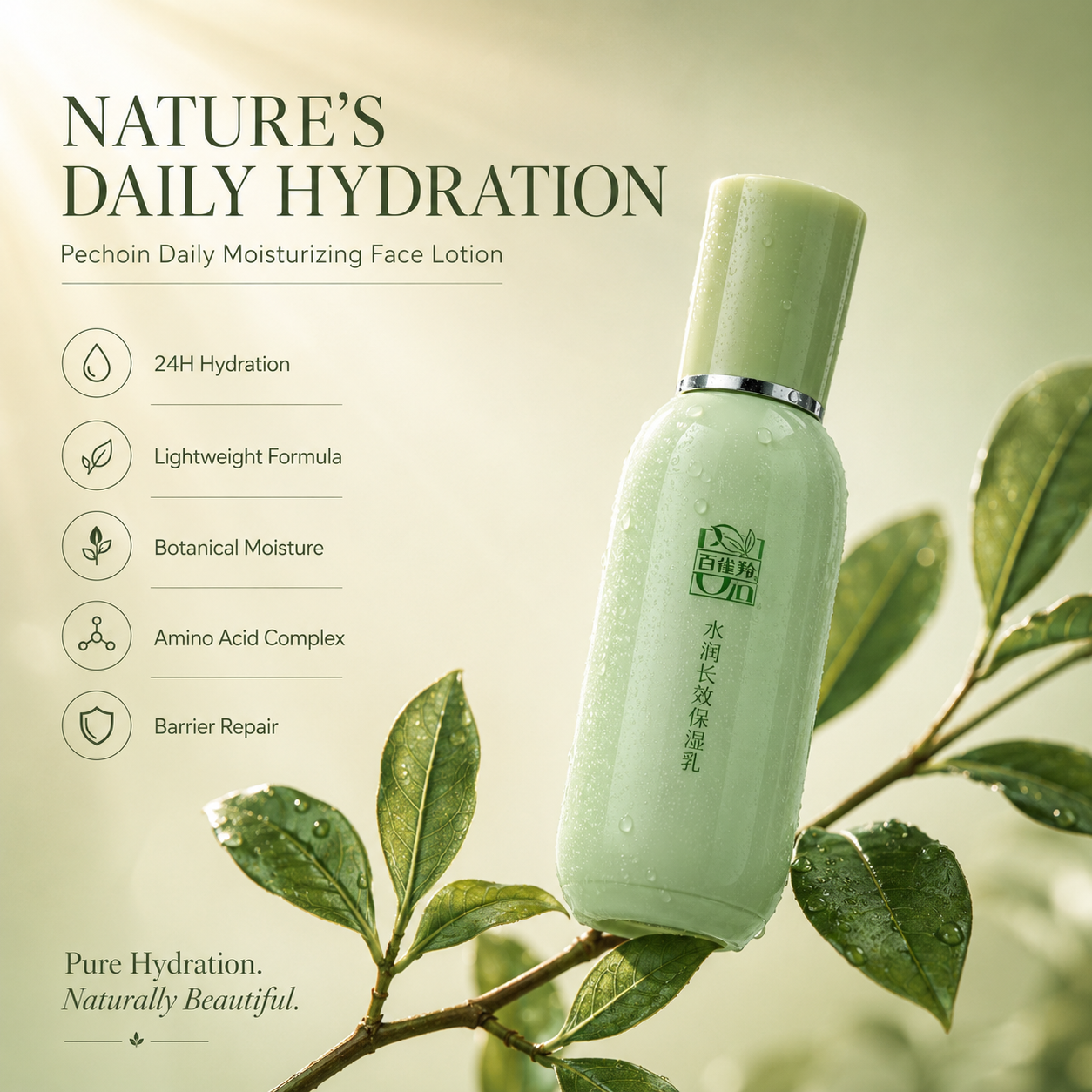 Pechoin Daily Moisturizing Face Lotion (All Weather Hydration)