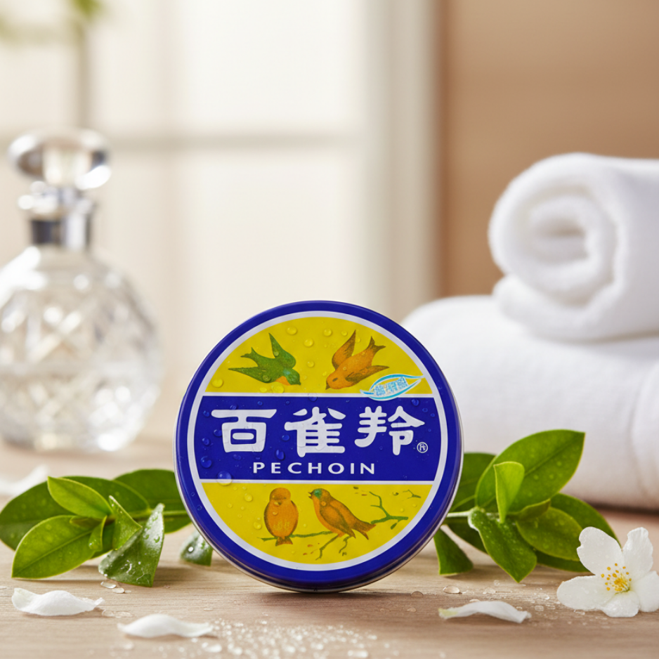 Pechoin Classic All-Purpose Nourishing Cream (Retro Blue Tin)