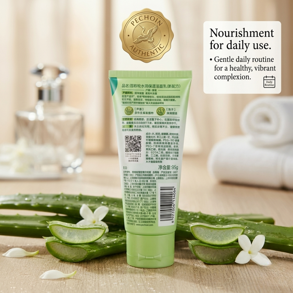 Pechoin Hydrating Aloe & Seaweed Face Wash (95g)